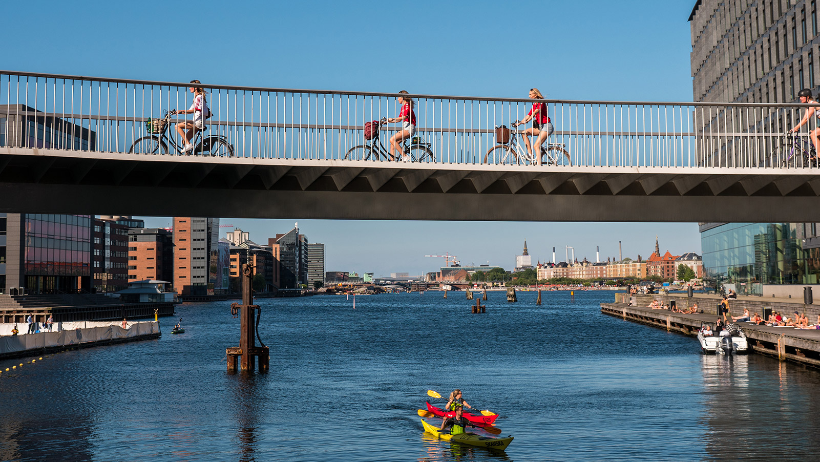 Copenhagen bicycle bridge