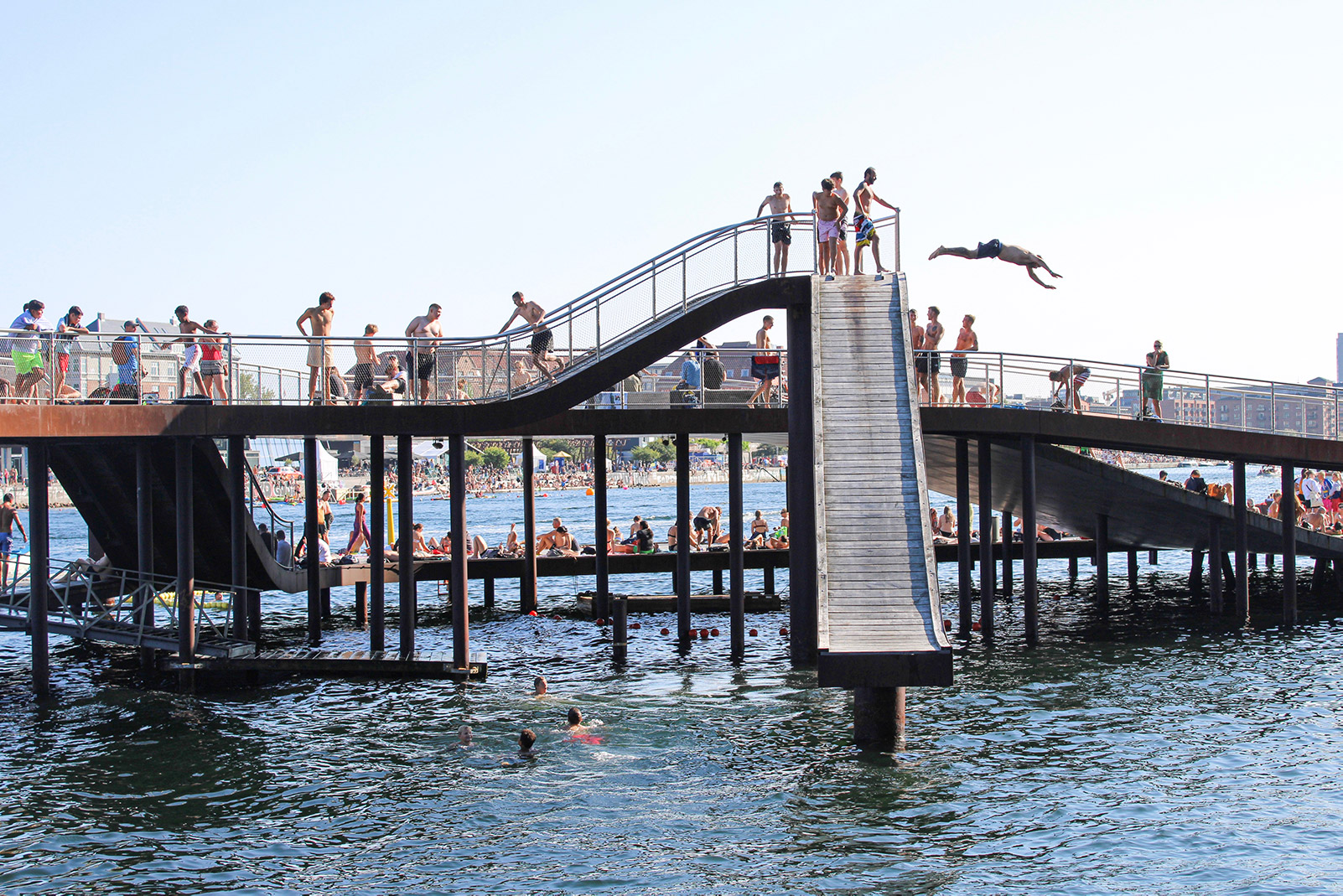 Copenhagen's harbour baths